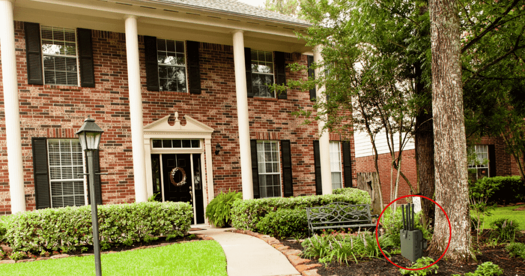 WiFi Jammer on Property