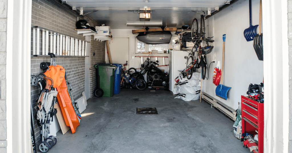 Garage With Door Open as Worst Place to Hide Valuables
