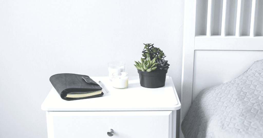 White Nightstand is Worst Place to Hide Valuables