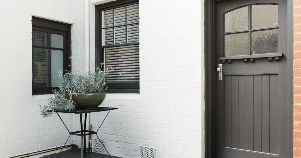 Back Door on Home