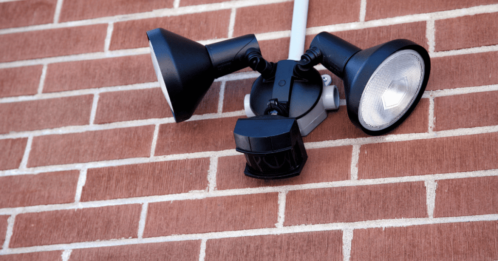 Exterior Motion Sensor Lighting on Wall