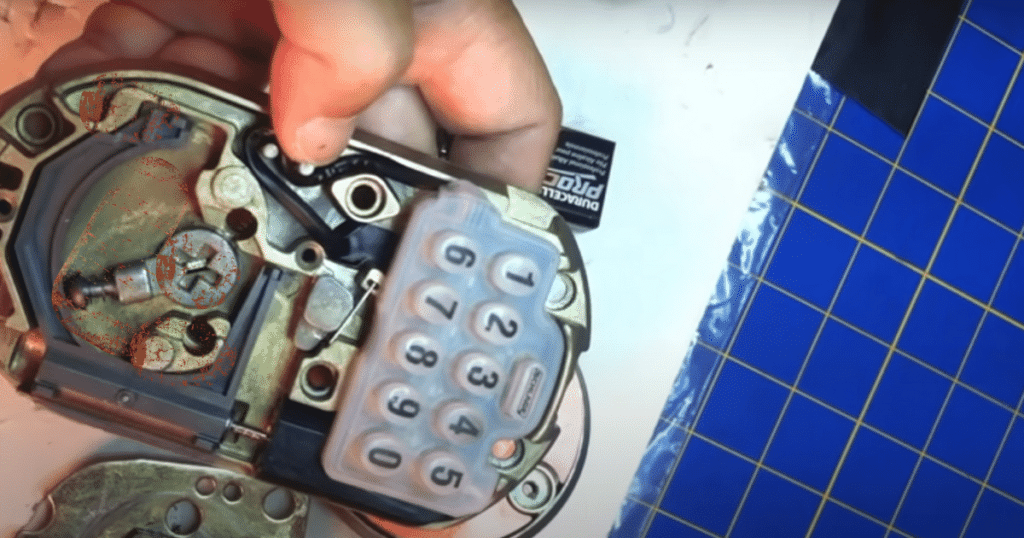 Schlage Lock Rust